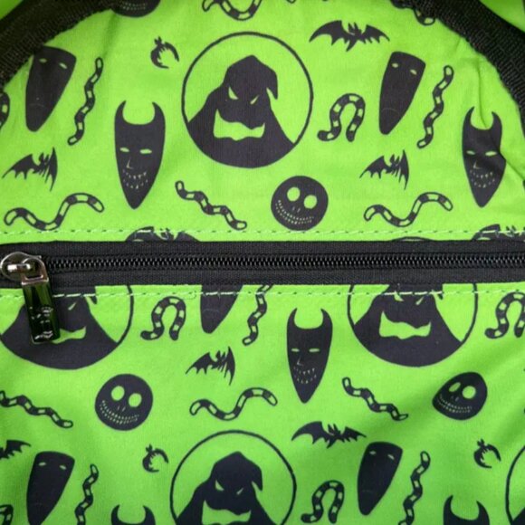 Loungefly Nightmare Before Christmas Oogie Boogie Jersey Cosplay Mini Backpack main image 6